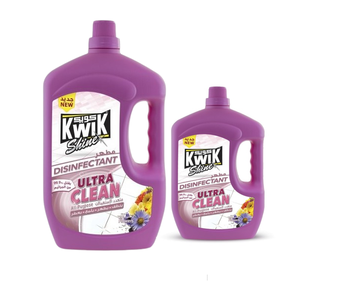 Kwik - Disinfectant Ultra Flower 3 Liter + 1.5 Liter Free