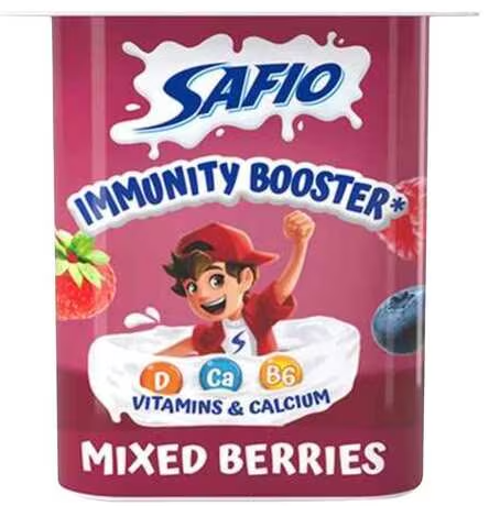 Safio Immunity Booster Mixed Berries Yoghurt 110g
