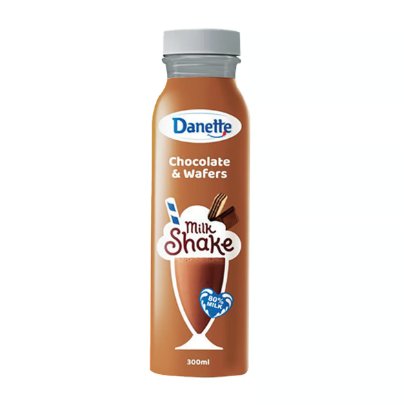 Danette Milk Shake Chocolate & Wafers 300Ml