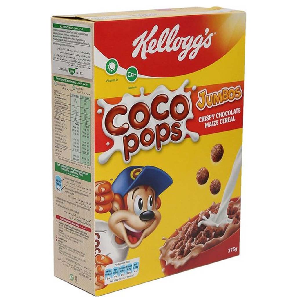 Kellogg'S Coco Pops Jumbos Crispy Chocolate 330G
