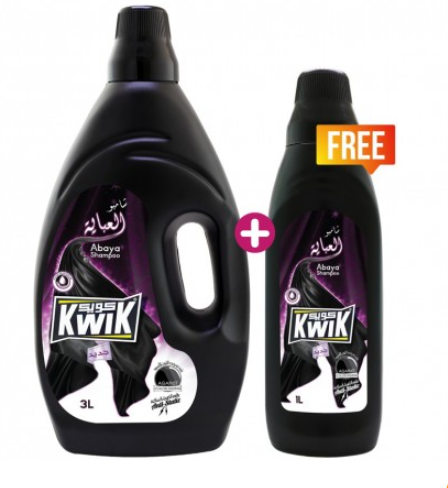 Kwik Anti Static Abaya Shampoo 3 L+1 L