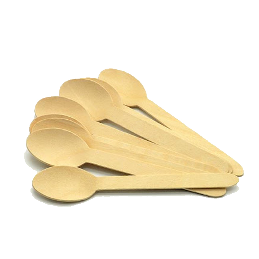 Wooden Spoon 16 Cm - 20 Pcs
