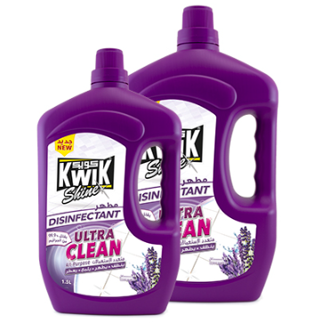 Kwik - Disinfectant Ultra Lavender 3 Liter + 1.5 Liter Free