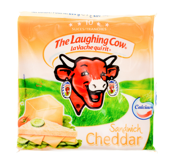 Laughing Cow Cheddar 10S 200G