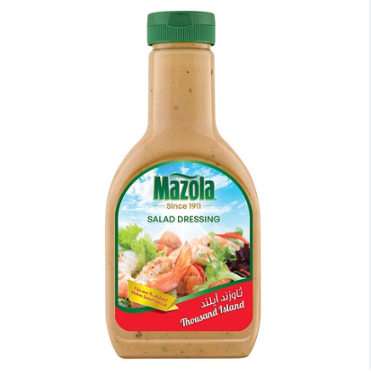 Mazola Dressing 1000 Island Salad 400ml