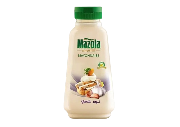 Mazola Mayonnaise Garlic Squeezy 340 Ml
