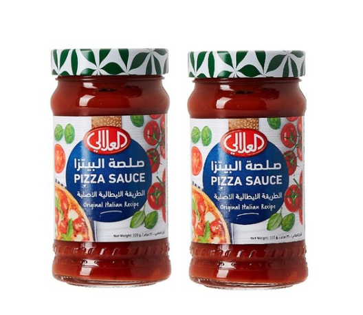 Alalali Italian Pizza Sauce 320G (2 Pcs)