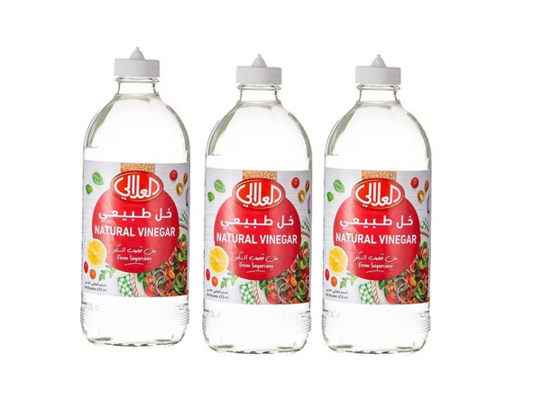 Al Alali Natural Vinegar, 473ml x 3Pcs