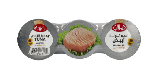 Al Alali White Tuna in Sunflower Oil, 3x170g