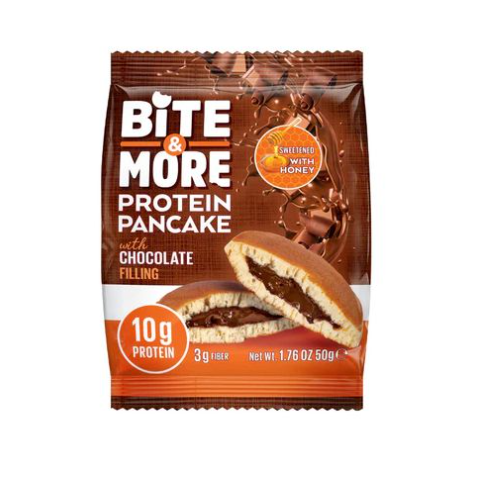 Bite & More Protein Pancake With Chocolate Filling 50 G