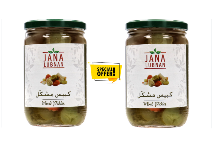 Jana Lubnan Mixed Pickles 660 G *2