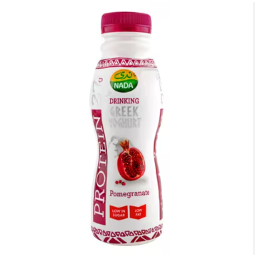 Nada Protein Greek Yoghurt Pomegranate (Low Fat) 330 Ml