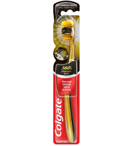 Colgate 360 Charcoal Gold Toothbrush