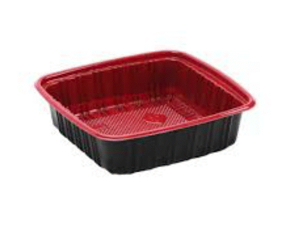 Container Black & Red Micro 650 Ml