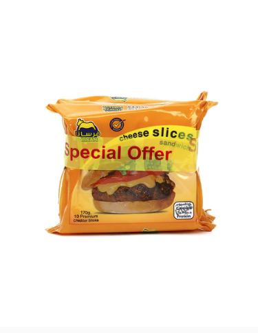 Forsana Cheddar Cheese Slices Full Fat 170Gx3