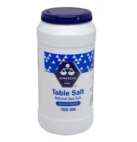 Al Wazzan Iodized Salt, 700g