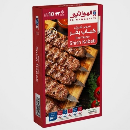 Al Mawashi Beef Super Shish Kabab 600 g