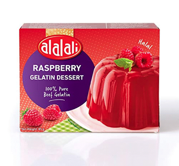 Al Alali Raspberry Gelatin Dessert Jelly 85g