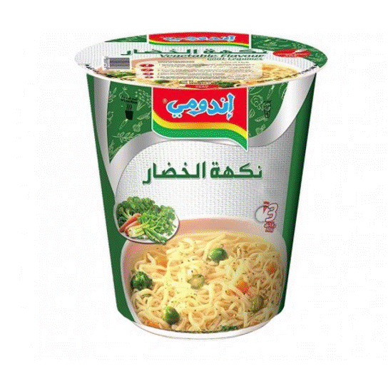 Indomie Vegetable Instant Cup Noodles 62Gm