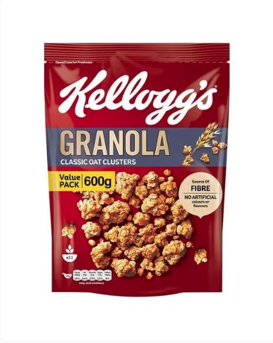 Kellogg'S Granola Classic Oat Clusters Special Offer