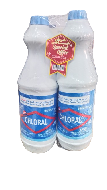 Cloral Bleach 2 pcs x 1 L