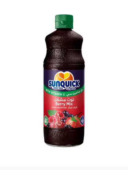 Sunquick Mix Berry Drink Concentrate, 840ML