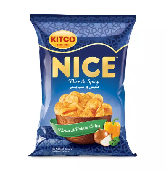 Kitco Nice Potato Chips Nice&Spicy 26 Gm