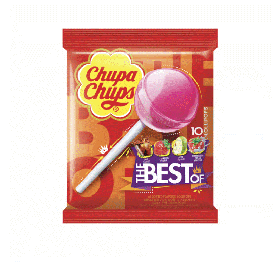 Chupa Chups The Best Of Paper Stick 10 Pcs