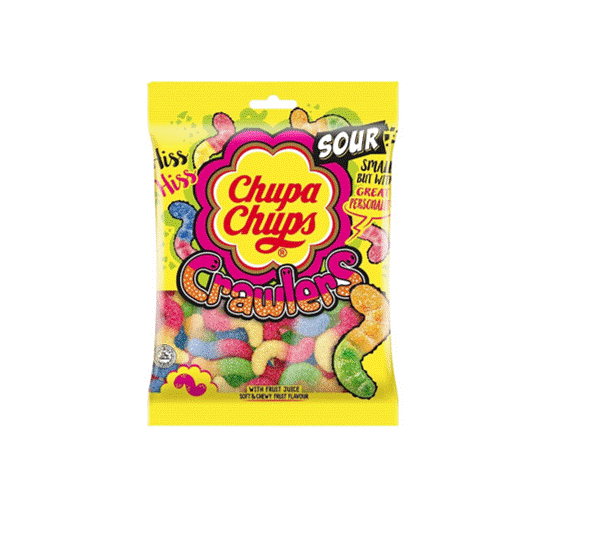 Chupa Chups Mini Crawlers Jellies Candy 90g