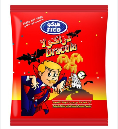 Fico Dracola Corn With Natural Cheese 18 G