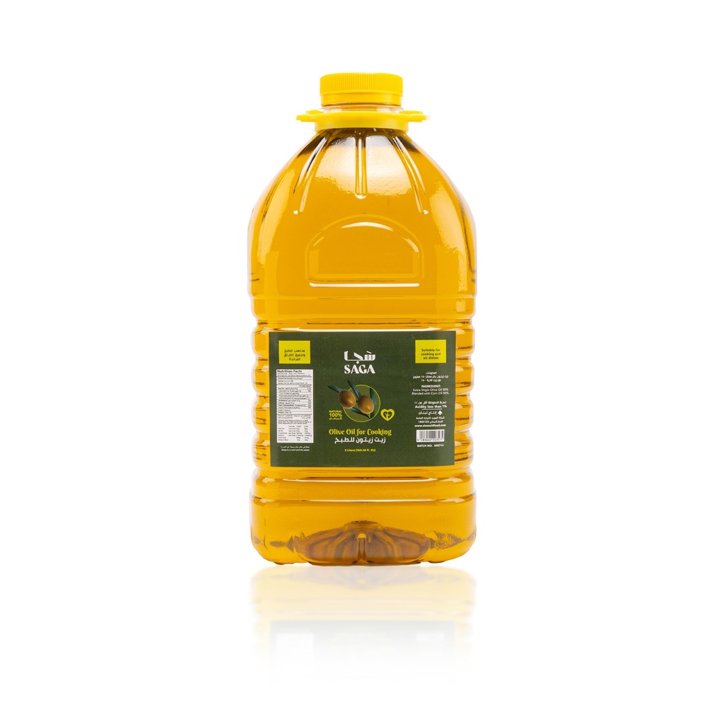 100% Natural Olive Oil For Cooking,Plastic Bottle *3ltr