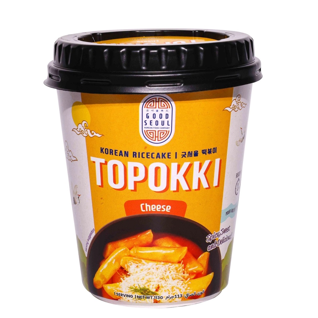 Good Seoul Korean Rice Cake Topokki Cheese 113G