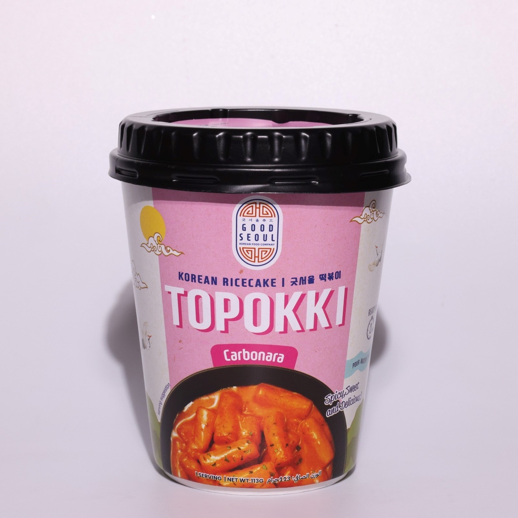 Good Seoul Korean Rice Cake Topokki Carbonara 113G