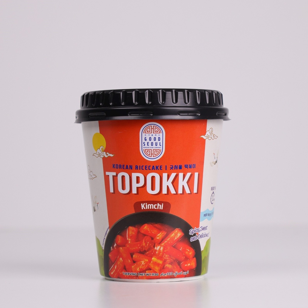 Good Seoul Korean Rice Cake Topokki Kimchi 113G