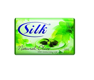 Silk Soap Bar with Natural Olive Moisturizing Milk Cream 120 G