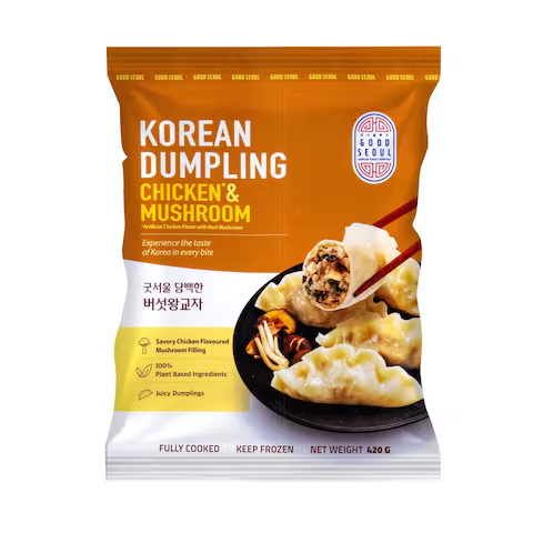 Good Seoul Korean Dumpling Artificial Chicken And Mushroom 420G