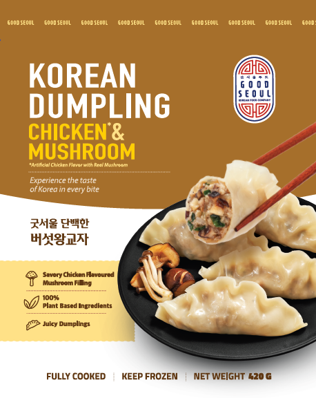 Good Seoul Korean Dumpling Artificial Chicken And Mushroom 420G