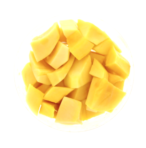 Chopped Yellow Iced Mango