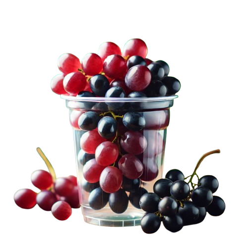 Mix Grapes Glass