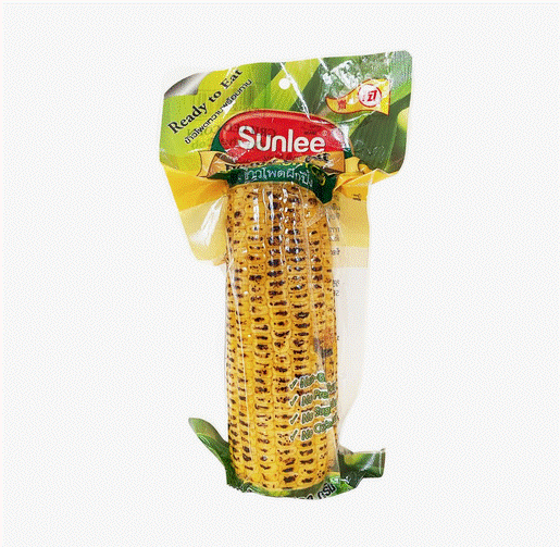 Sunlee Ready To Eat Grilled Corn Cob Cuts 300G