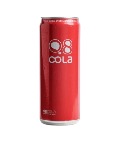 Q8 Cola - Cola Flavoured Carbonated Soft Drink 330Ml