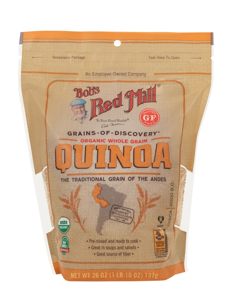 Brm Gf Organic White Quinoa Grain