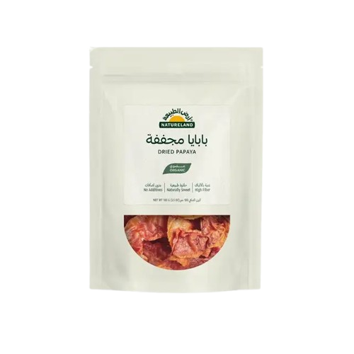 Natureland Dried Papaya 100g