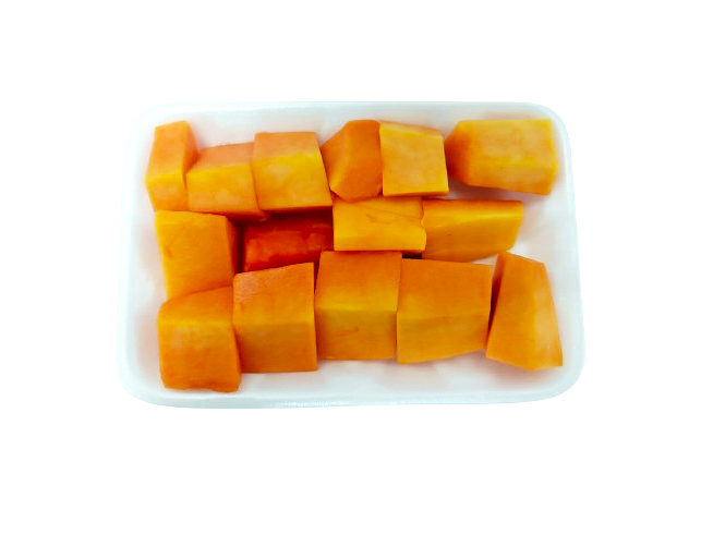 Sliced Papaya Plate