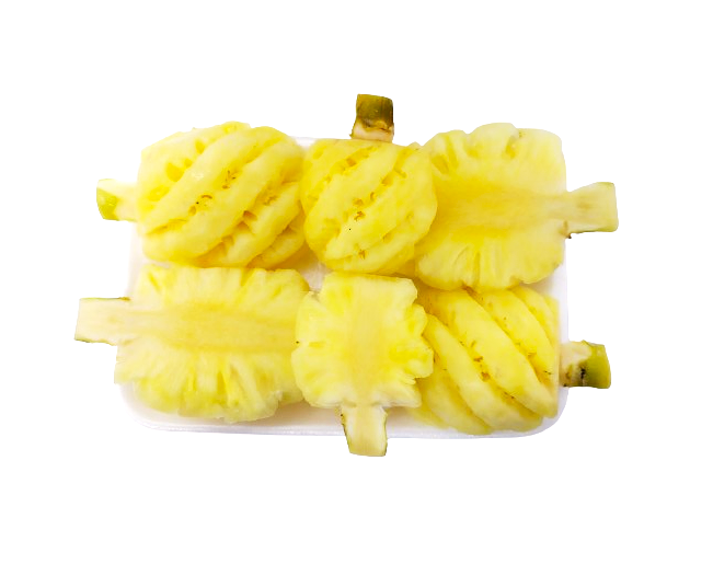 Peeled Baby Pineapple Plate