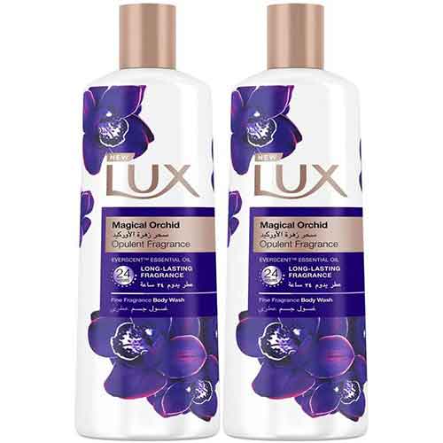Lux Fine Fragrance Body Wash Magical Orchid Special Offer 2 Pcs * 500 Ml