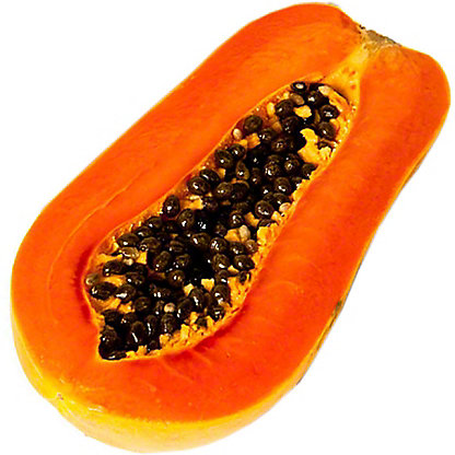 Peeled Half Papaya