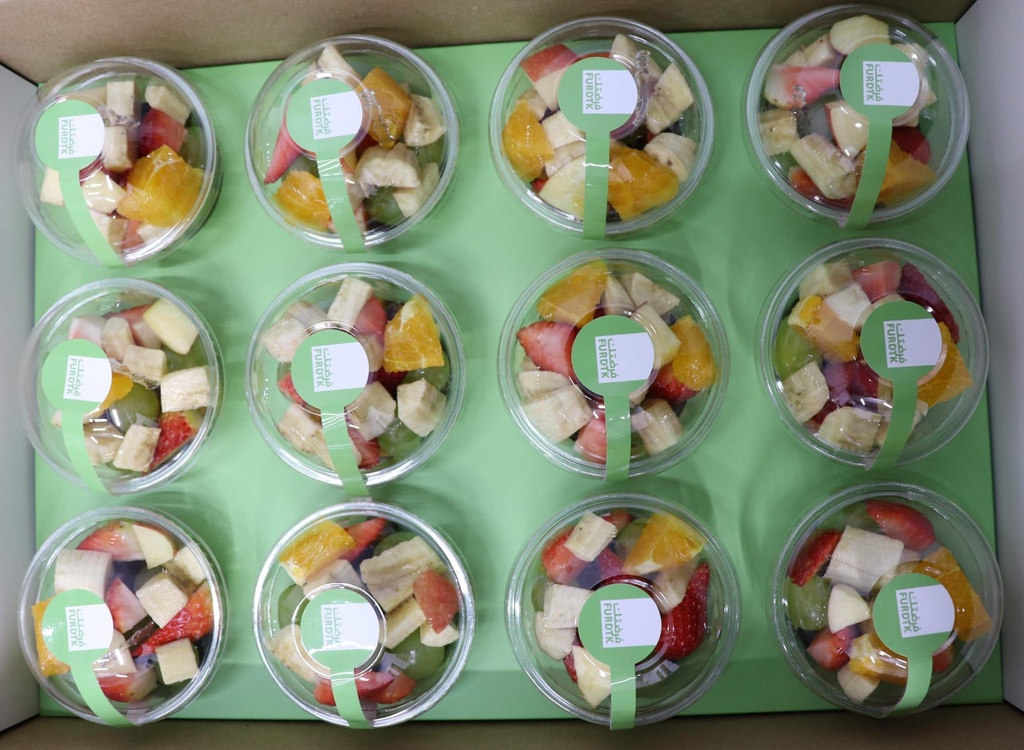 Chopped Mix Fruits Box 12Pcs