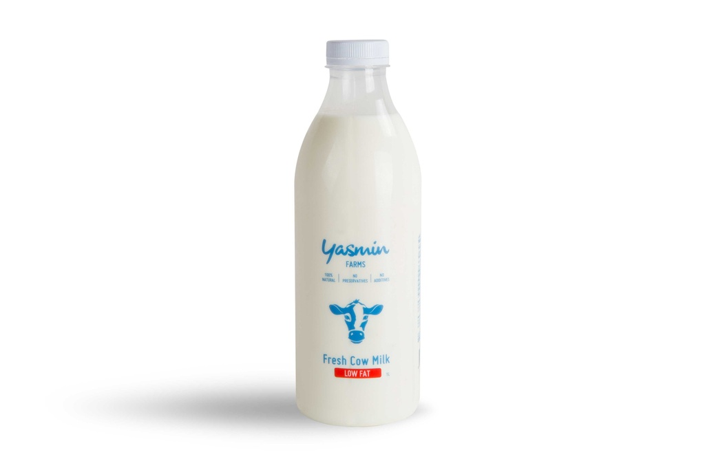 Alban Milk Cow Low Fat Plastic Bottle 1L