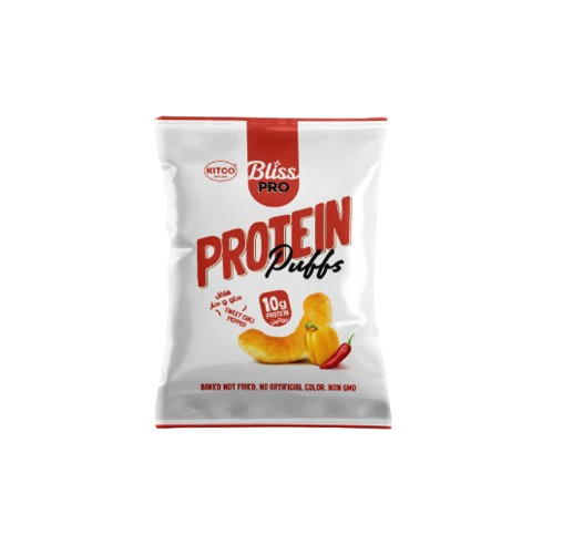 Kitco Bliss Protien Puff Sweet Chili 50Gm